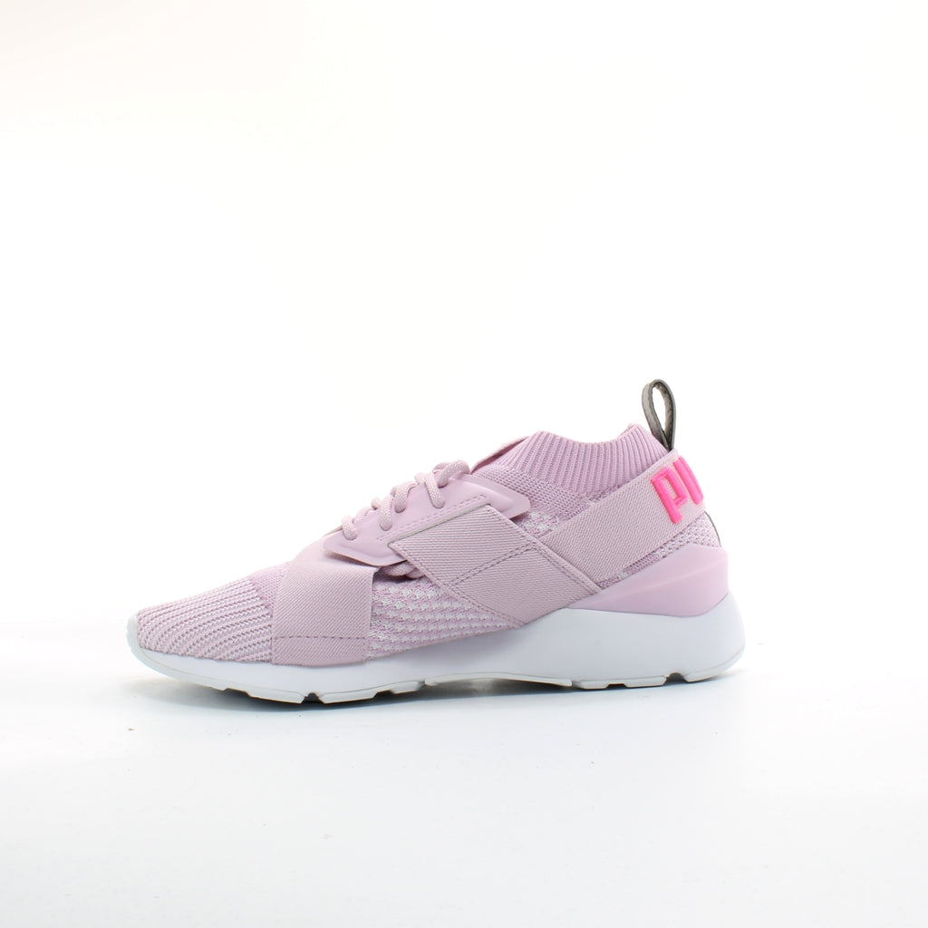 Puma Muse EvoKnit Womens Pink Trainers