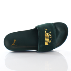 Puma Leadcat Mens Green Sliders