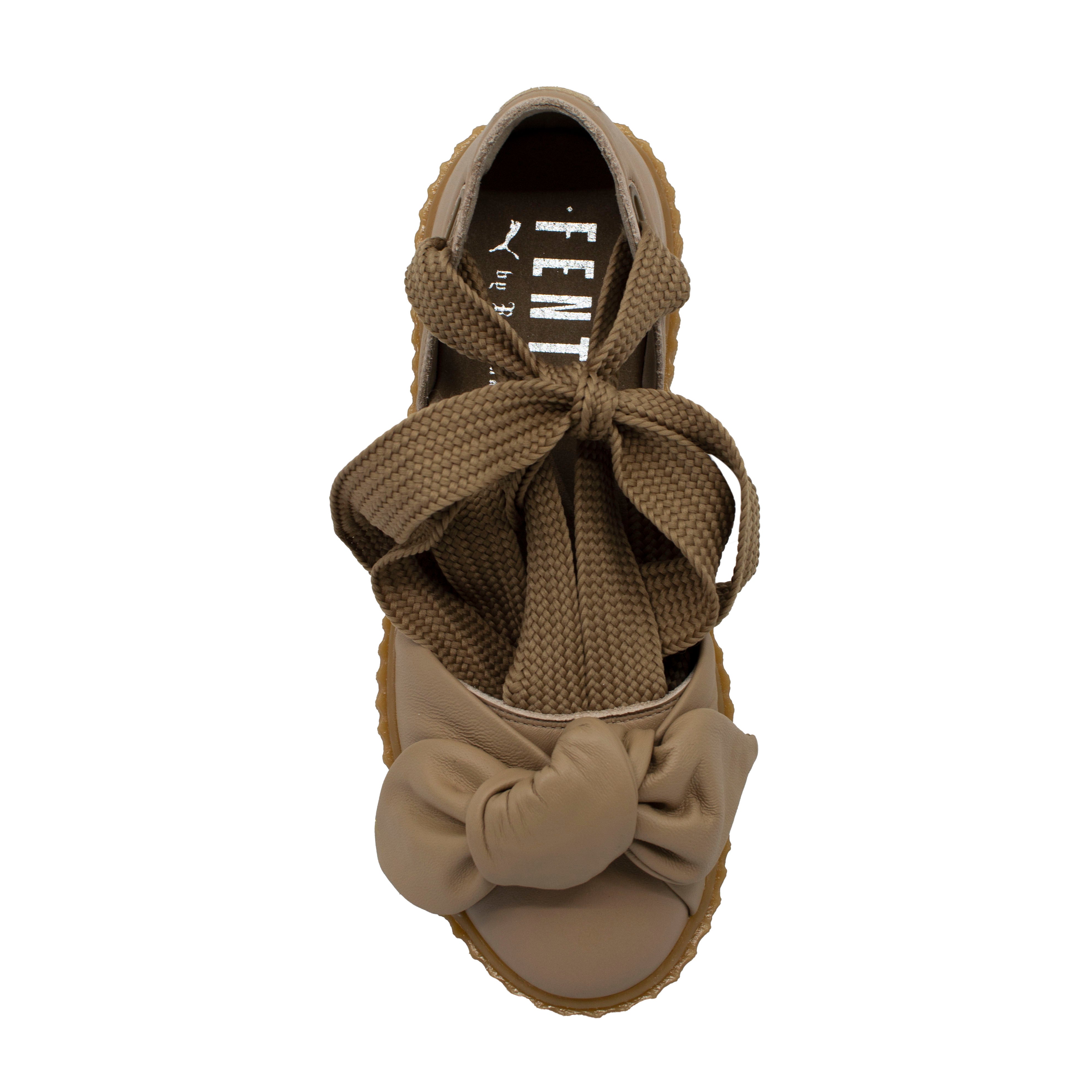 Puma x Fenty Bow Creeper Brown Sandals - Womens