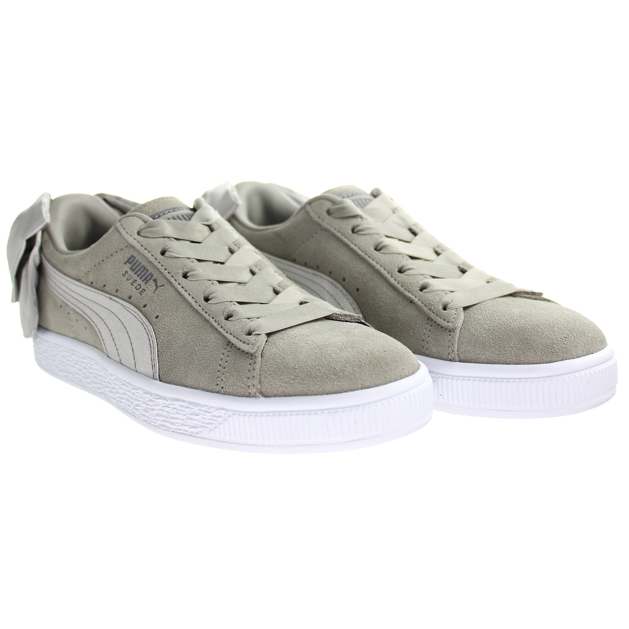 Puma Bow Womens Grey Trainers