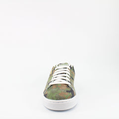 Puma Suede Classic Ambush Green Camoflauge Mens Lace Up Trainers 369626 01