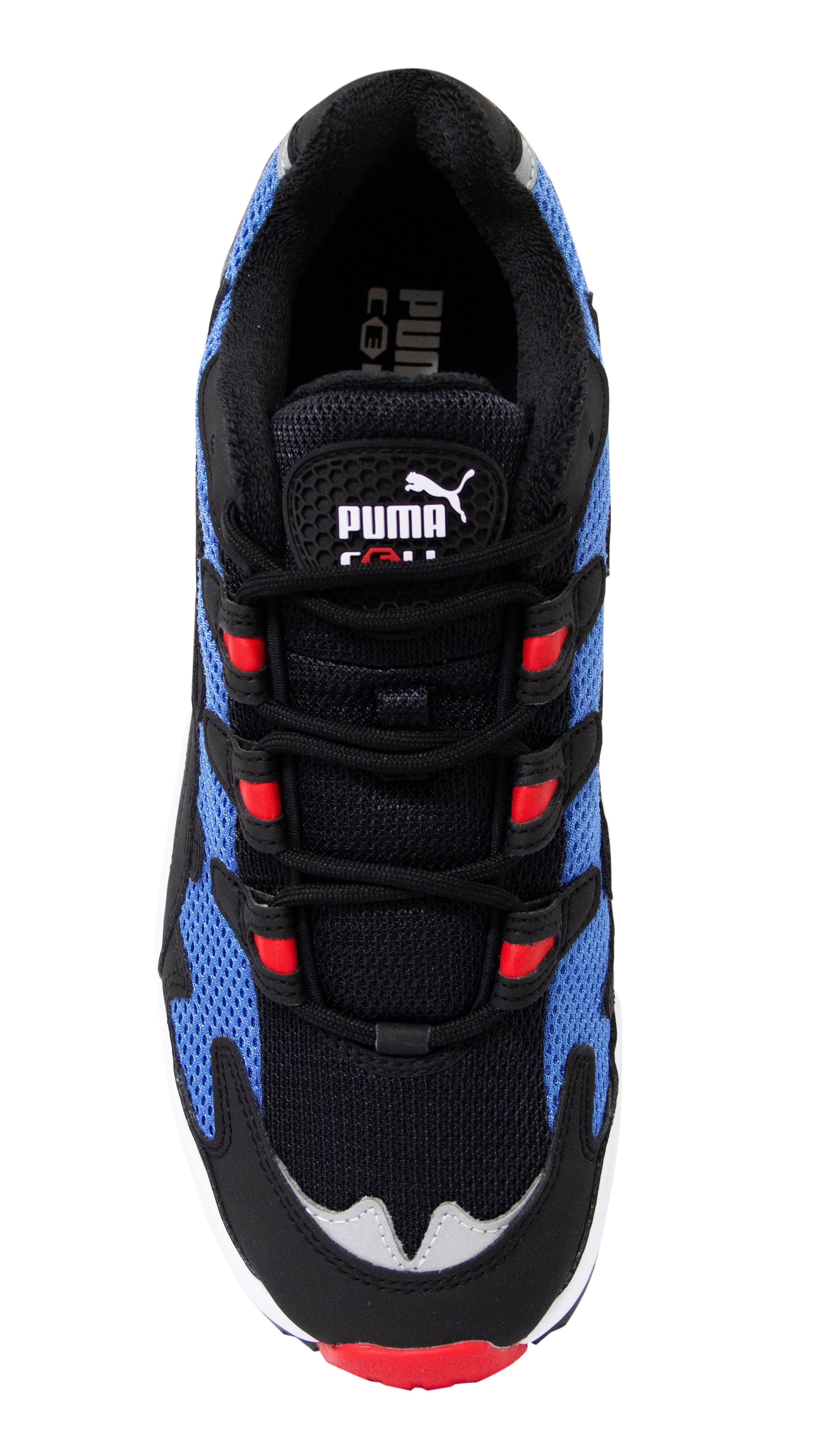 Puma Cell Alien OG Black Blue Low Lace Up Mens Trainers 369801 18