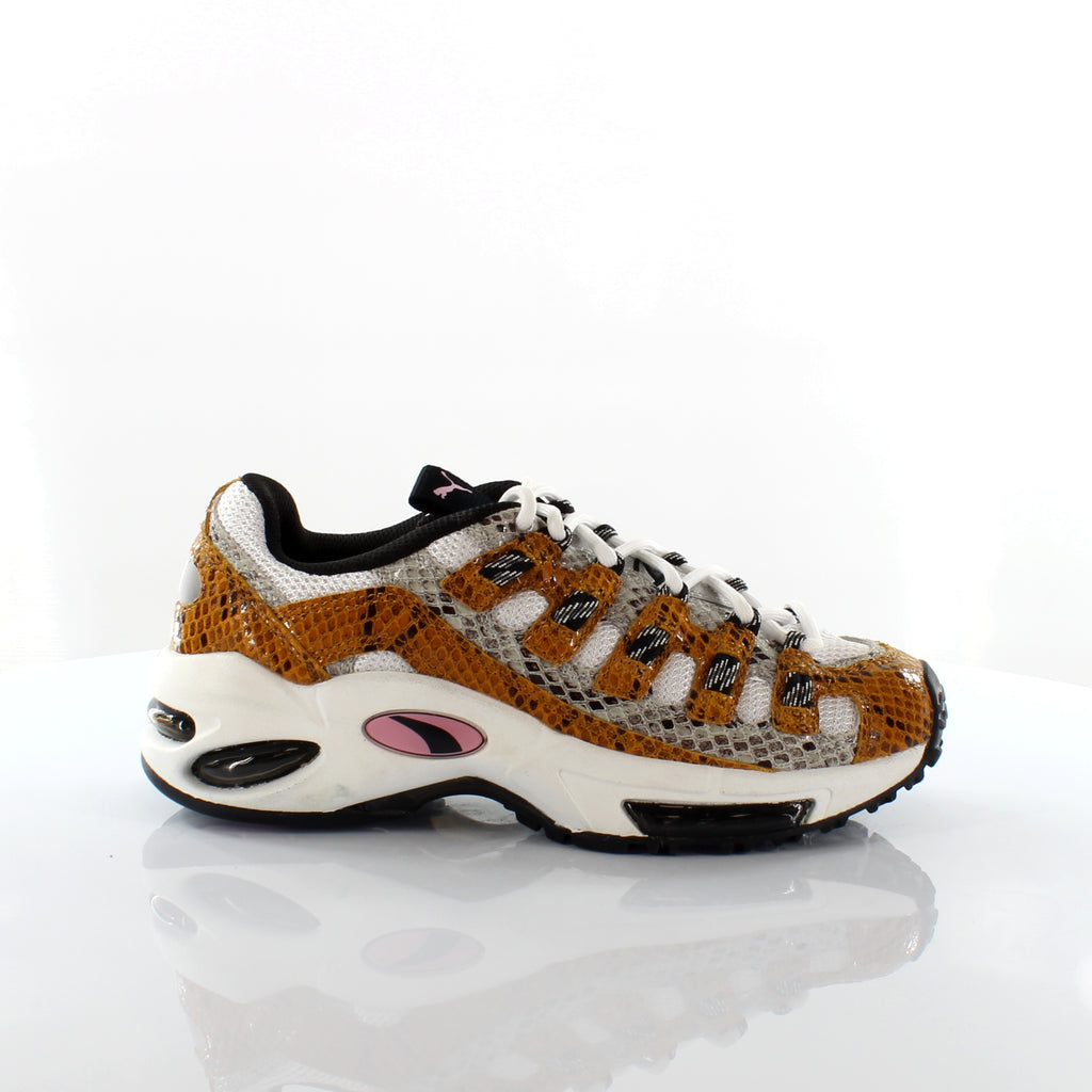 Puma Cell Endura Animal Kingdom Mens White/Brown Trainers