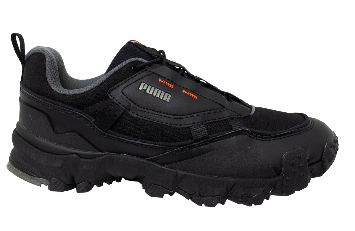 Puma Trailfox Overland MTS Grid Mens Black Trainers