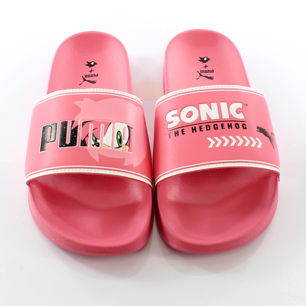 Puma SEGA Leadcat FTR SONIC Kids Pink Sliders