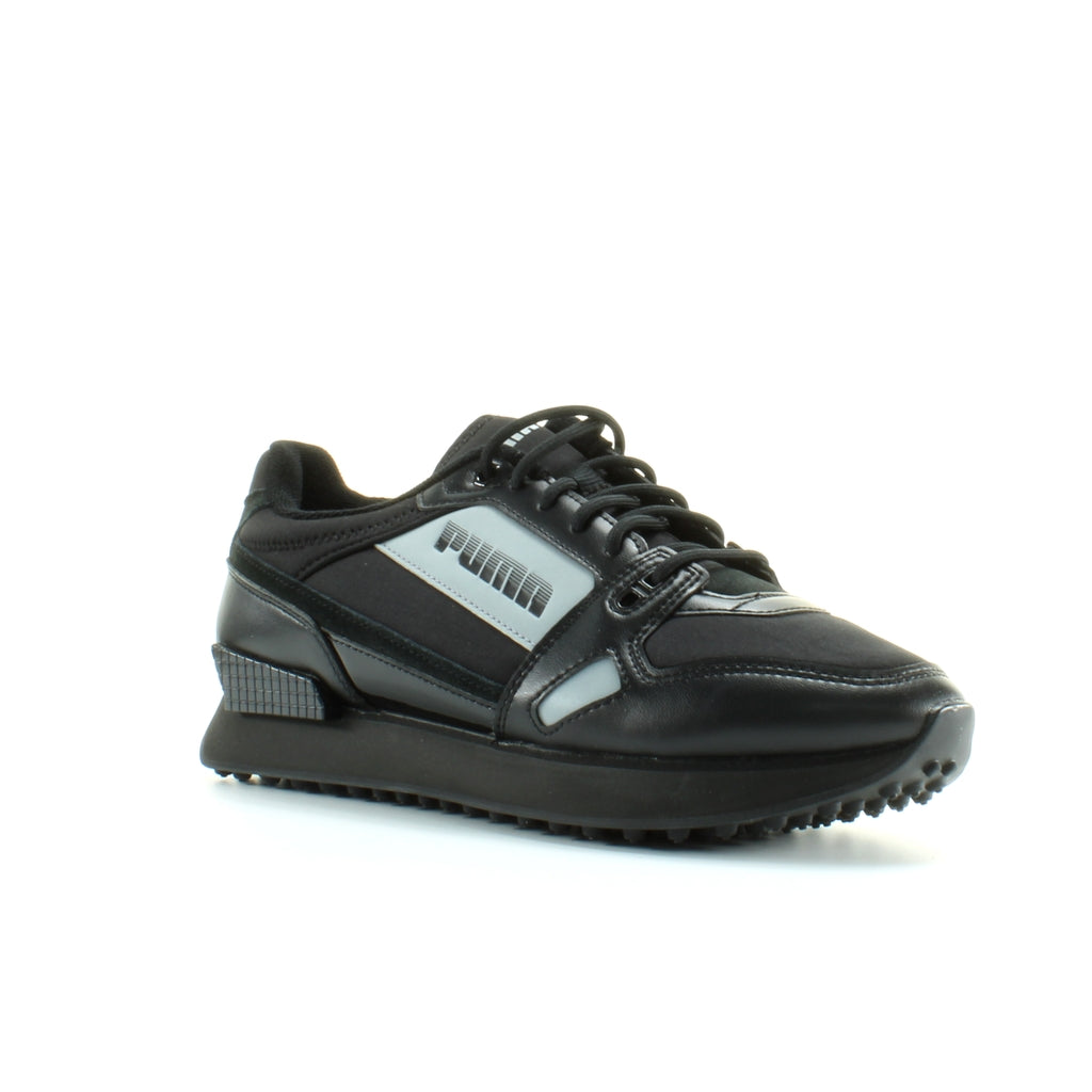 Puma Mile Rider Bright Peaks Mens Black Trainers