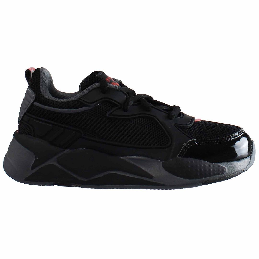 Puma RS-X Batman PS Kids Black Trainers