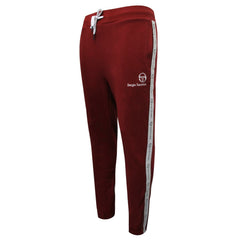 Sergio Tacchini Stretch Waist Logo Burgundy Mens Track Pants 38359 651