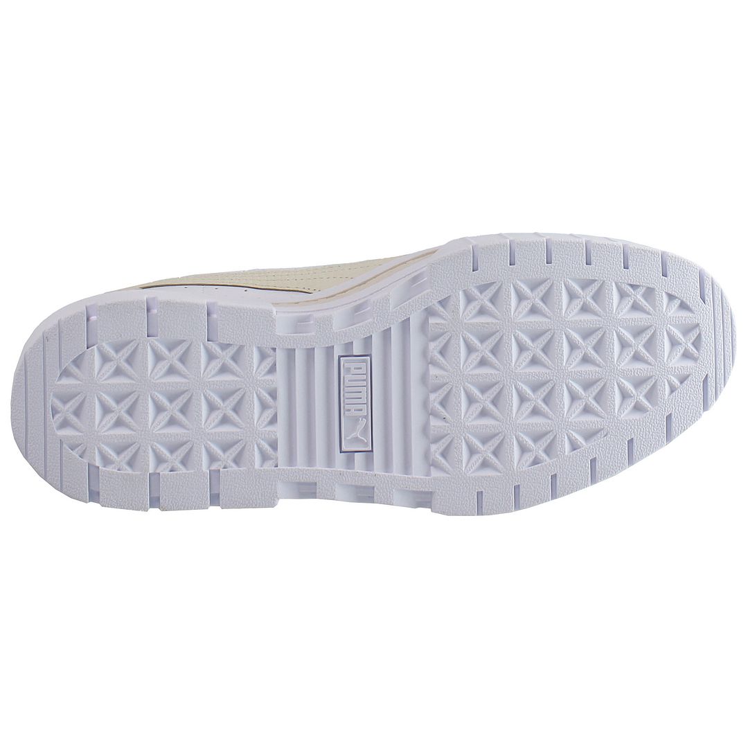 Puma Mayze Luxe White Womens Trainers