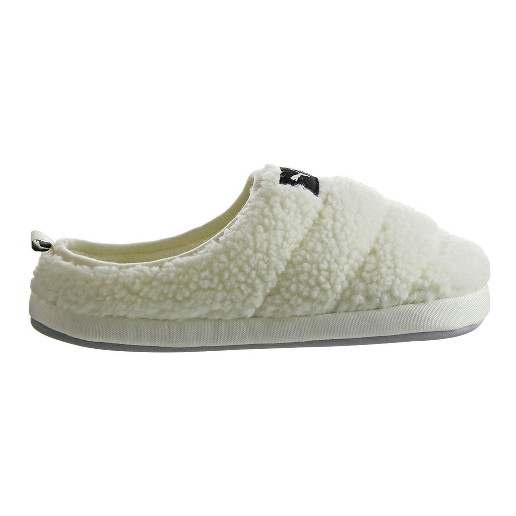 Puma Scuff Sherpa Mens Off White Slippers