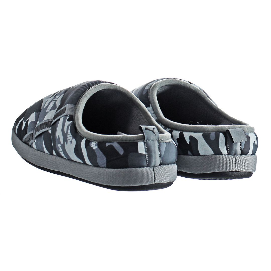 Puma Scuff Camo Grey Mens Slippers