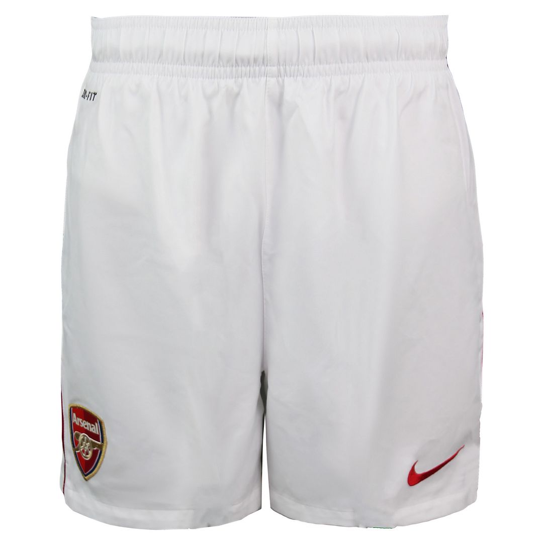 Nike  F.C Arsenal Kids White Football Shorts