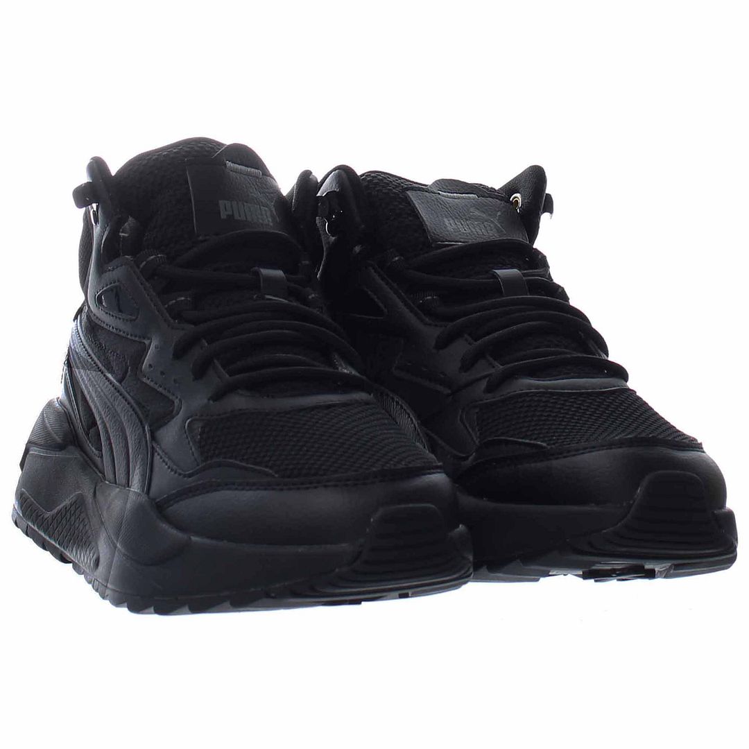 Puma X-Ray Speed Mid WTR Black Kids Trainers