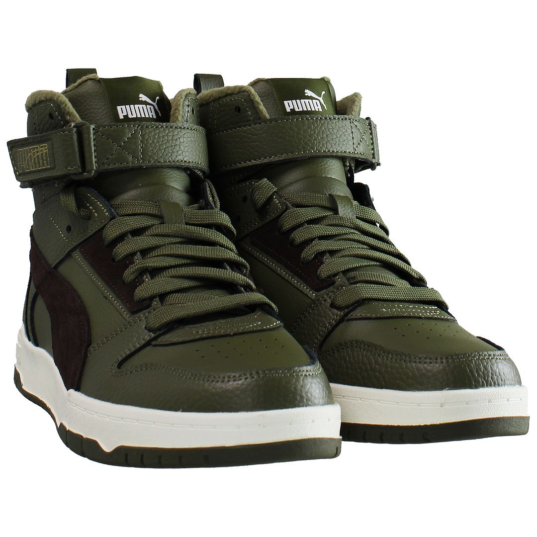 Puma RBD Game Mens Green Trainers