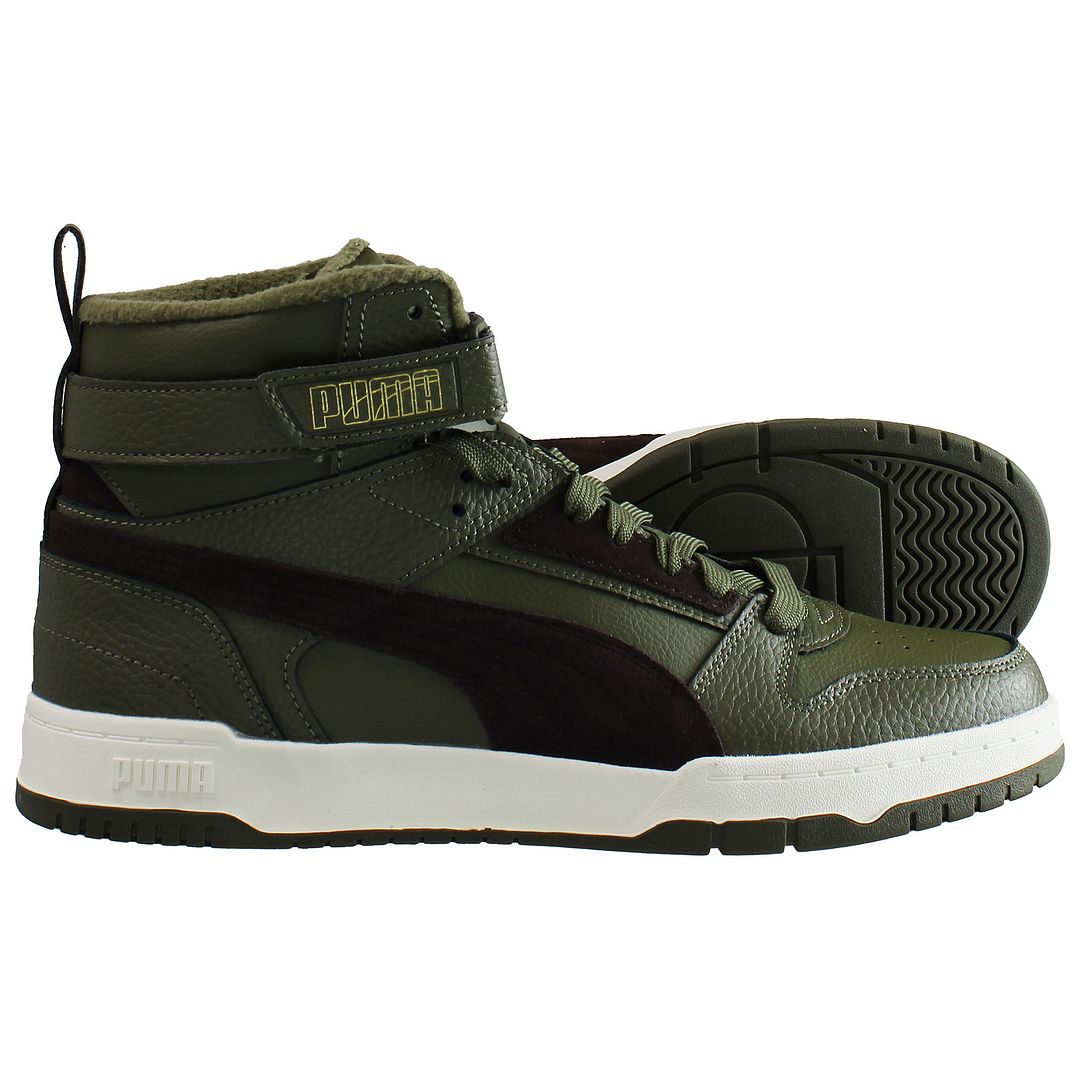 Puma RBD Game Mens Green Trainers