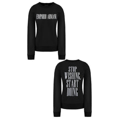 Emporio Armani Womens Black Sweater