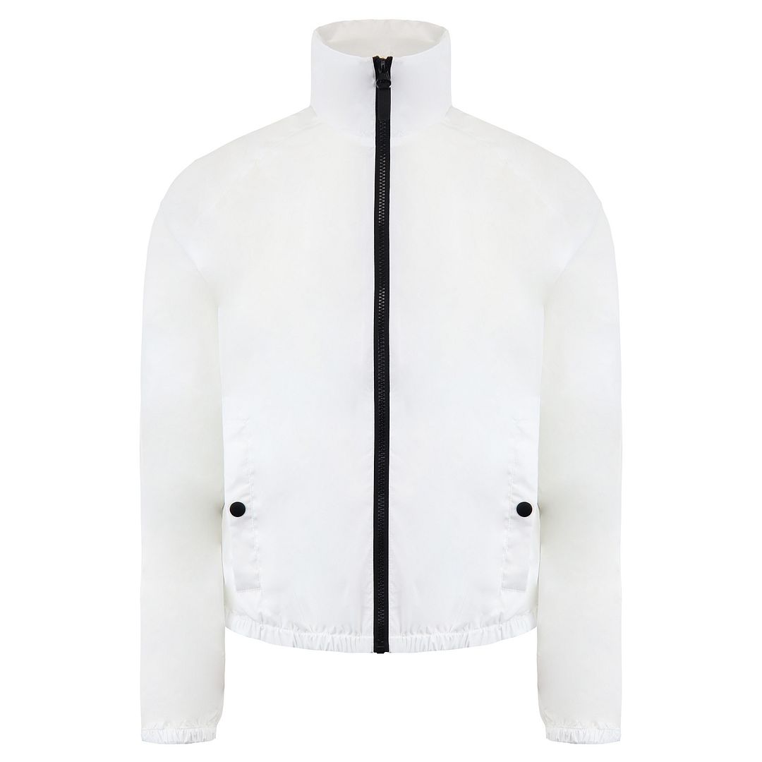 Armani Exchange Womens Optical White Jacket