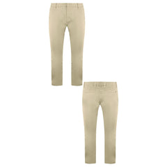 Armani Jeans Mens Beige Trousers
