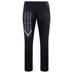 Emporio Armani Regular Fit Mens Black Jeans