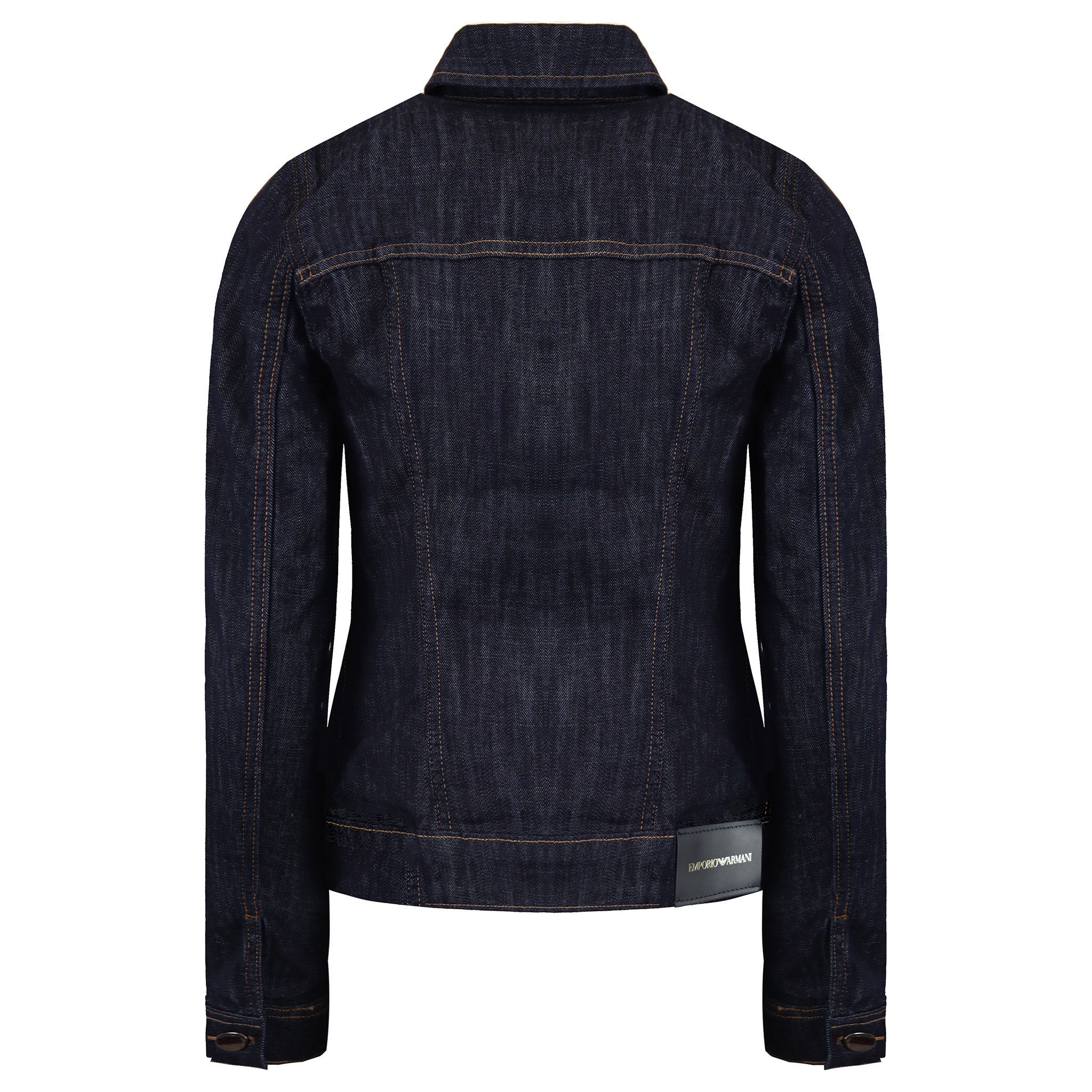 Emporio Armani Mens Navy Denim Jacket