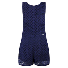 Armani Exchange Womens Navy Playsuit