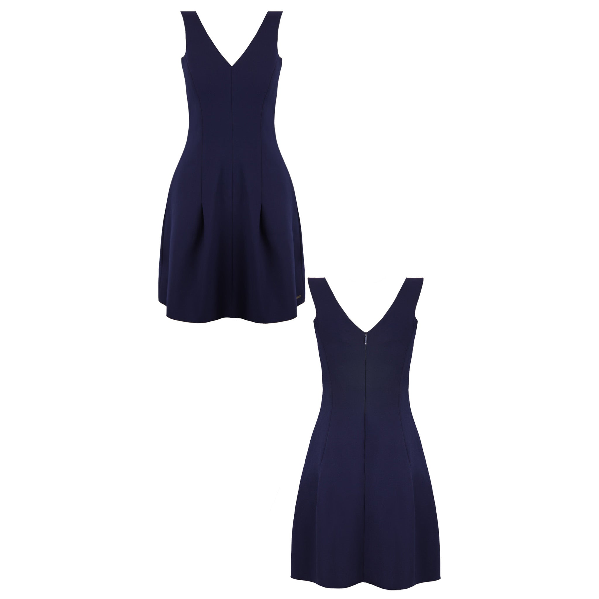 Armani Exchange Womens Dark Blue Dress