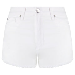 Armani Exchange J59 Mid Rise Womens White Shorts