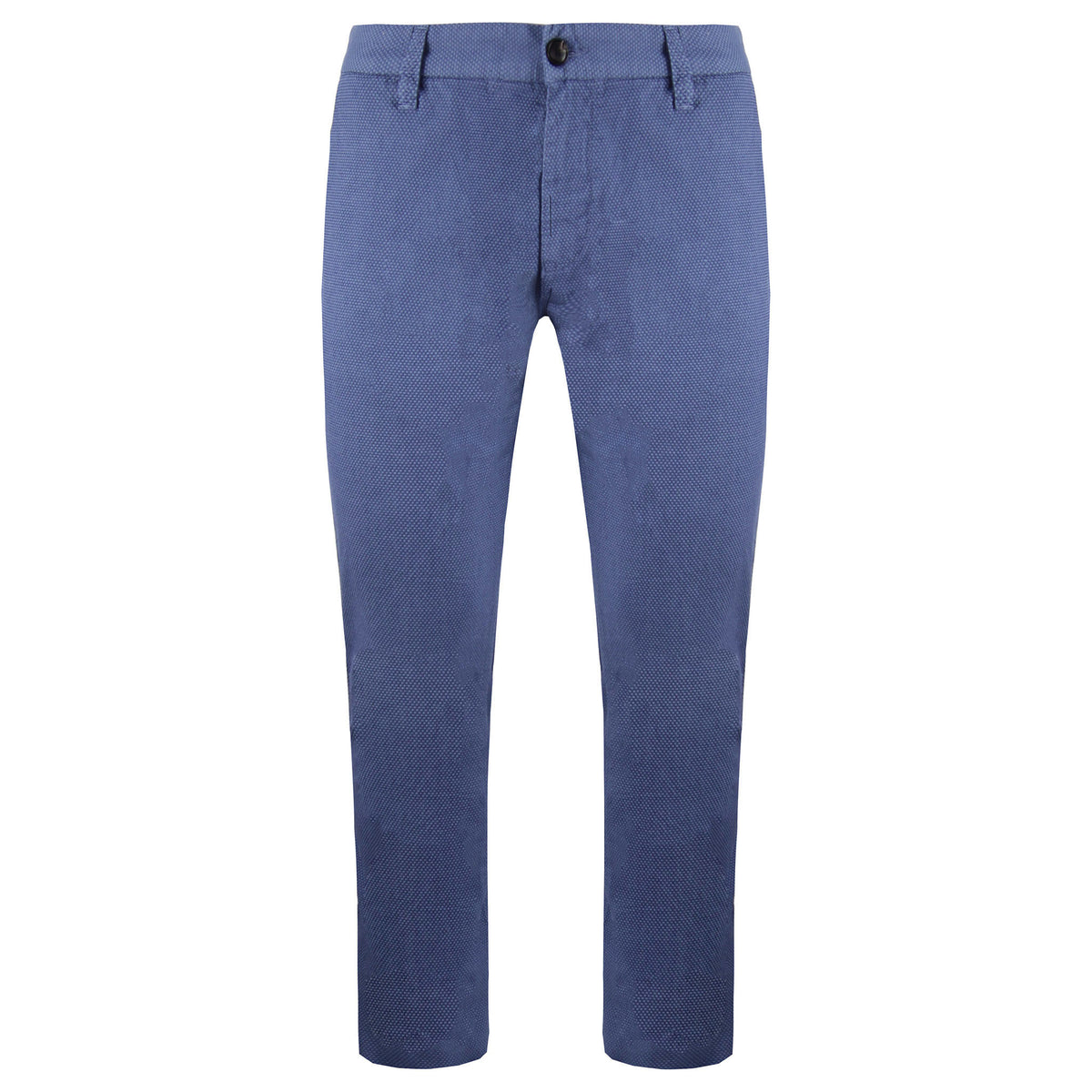 Armani Jeans Mens Blue Slim Fit Chinos