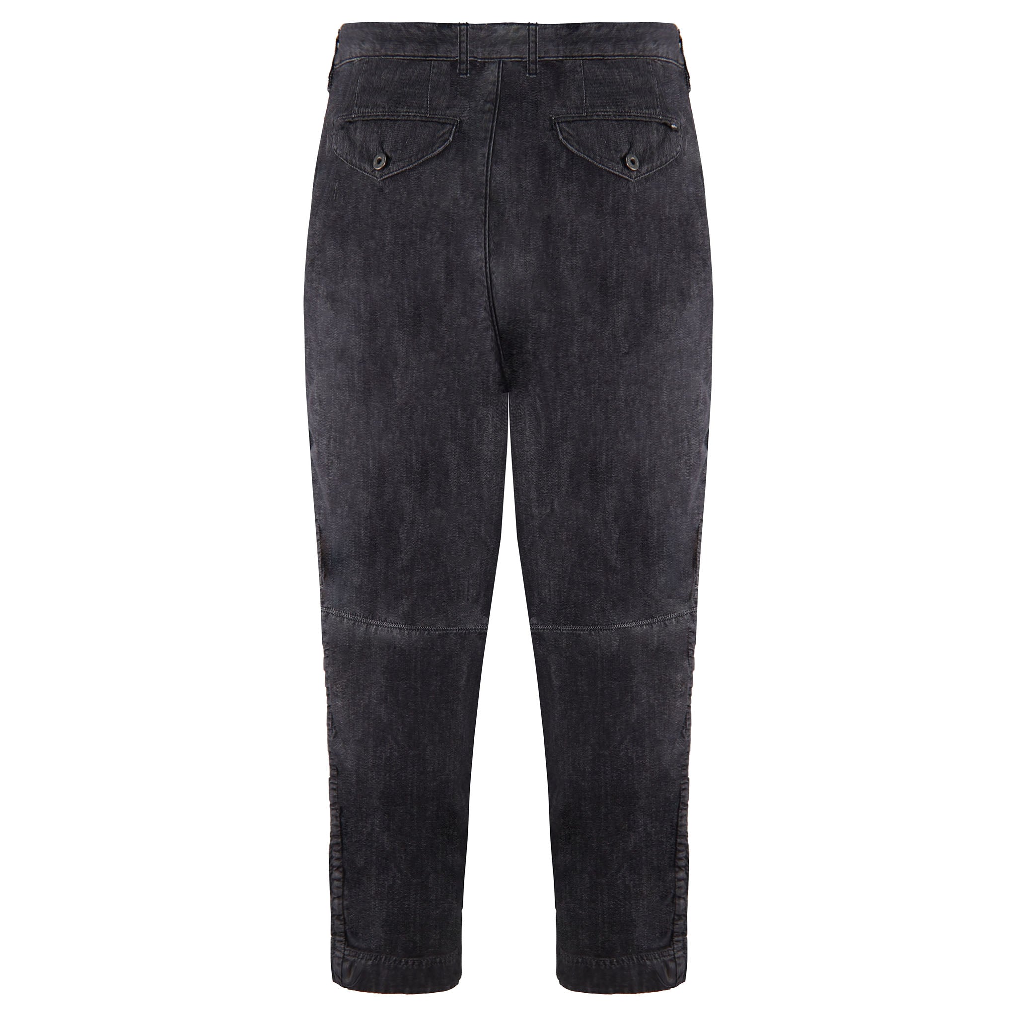 Armani Jeans Loose Fit Mens Black Trousers