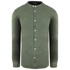 Emporio Armani Regular Fit Mens Green Shirt