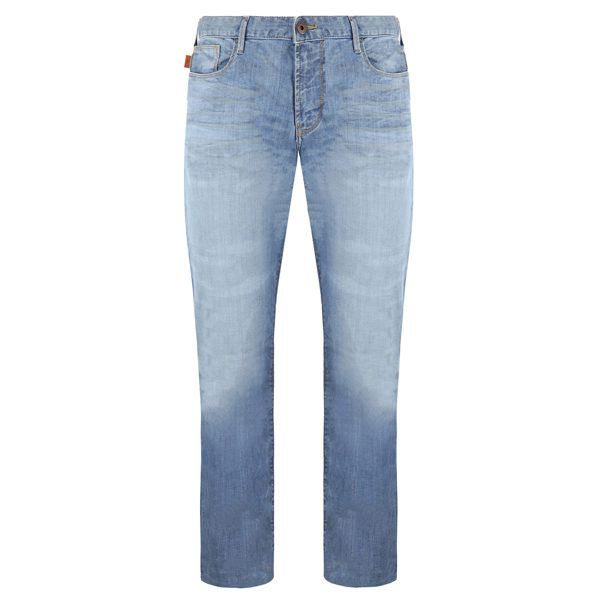 Emporio Armani Slim Fit Mens Distressed Jeans