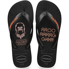 Havaianas Star Wars Mens Black Flip-Flops