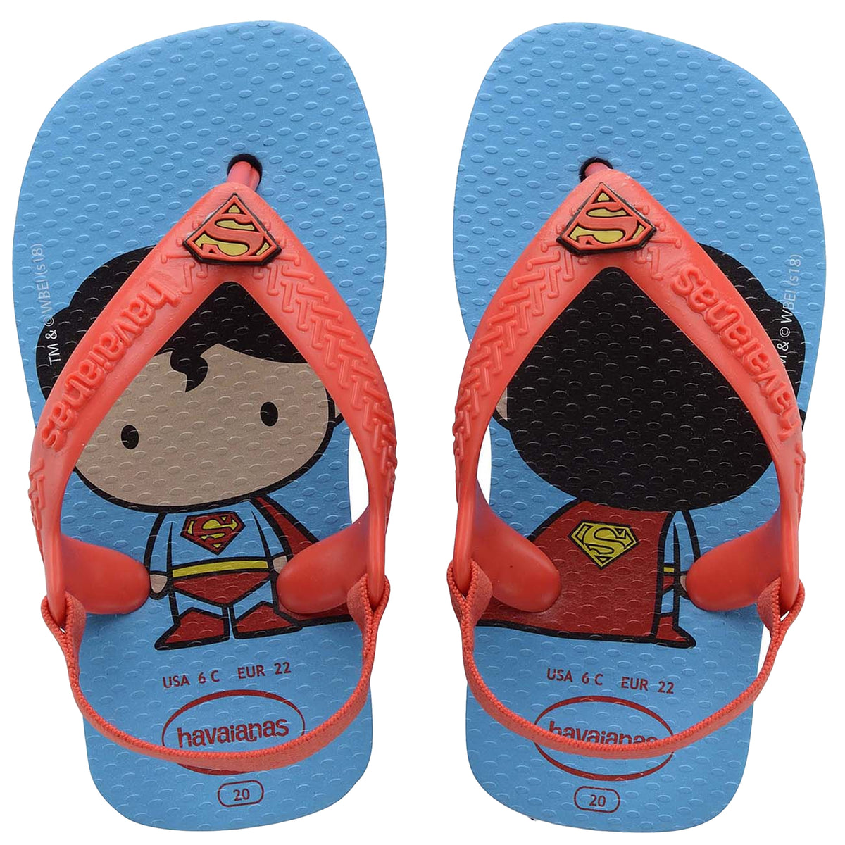 Havaianas Heroes Kids Blue Sandals