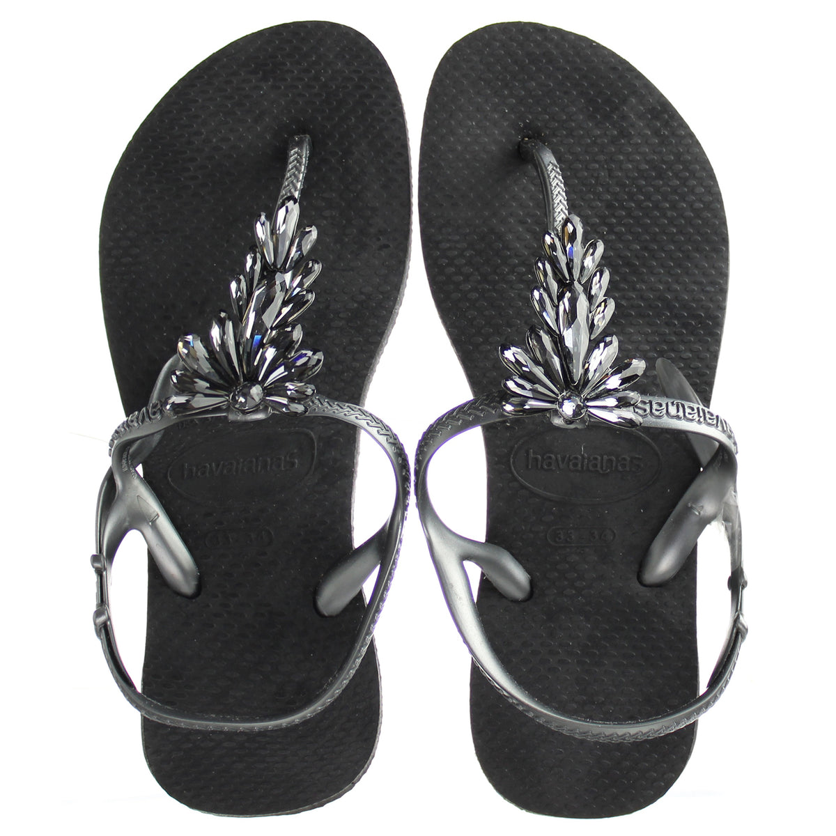 Havaianas Freedom Capri Womens Black Sandals