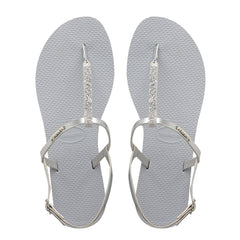 Havaianas You Riviera Crystal Womens Silver Sandals