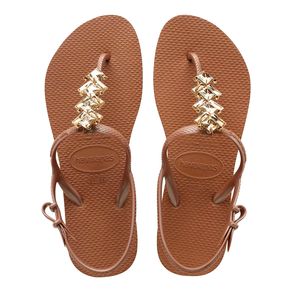 Havaianas Freedom Capri II Womens Brown Sandals