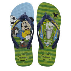 Havaianas Mickey's 90th Anniversary Mens Green Flip-Flops