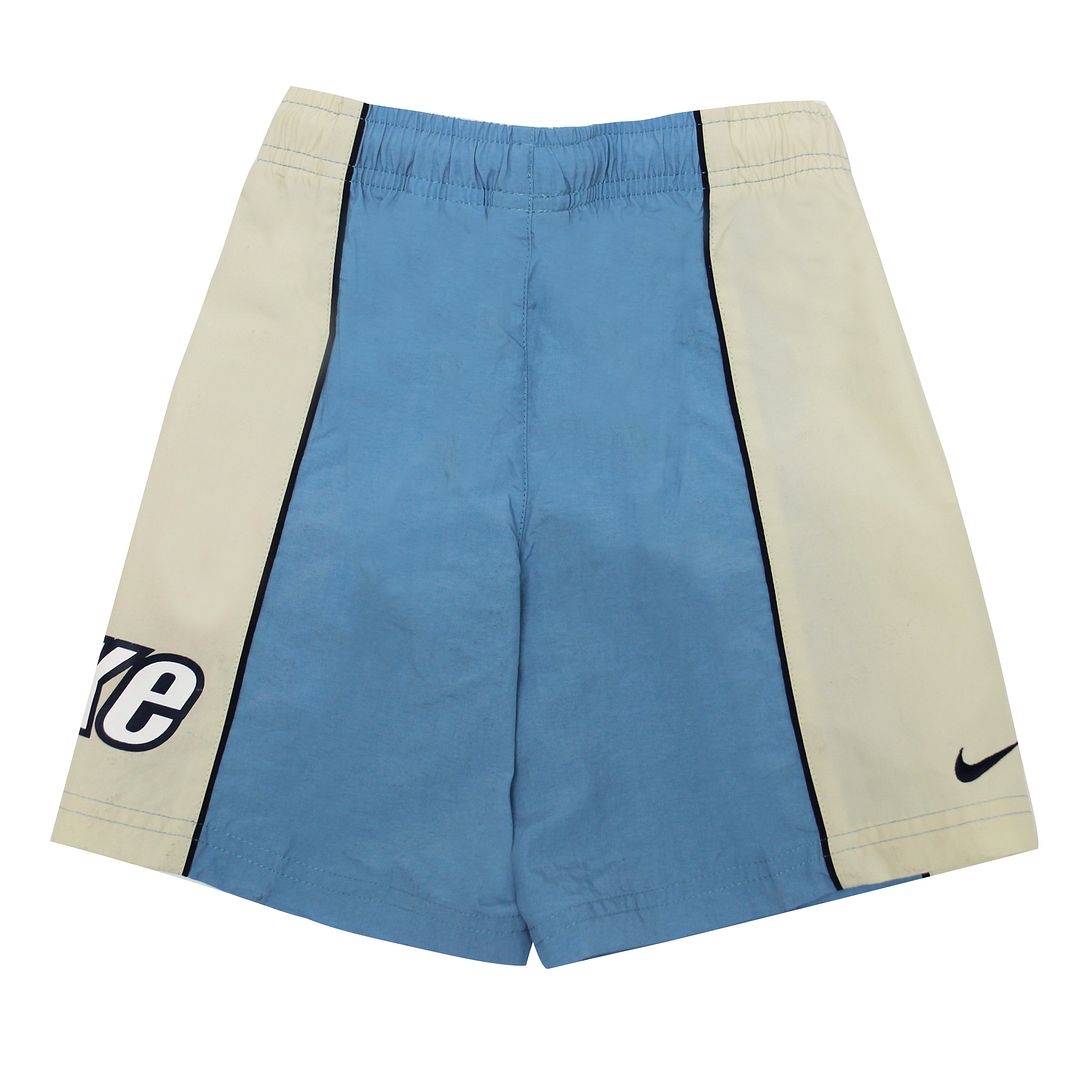 Nike Logo Kids Blue/Cream Shorts