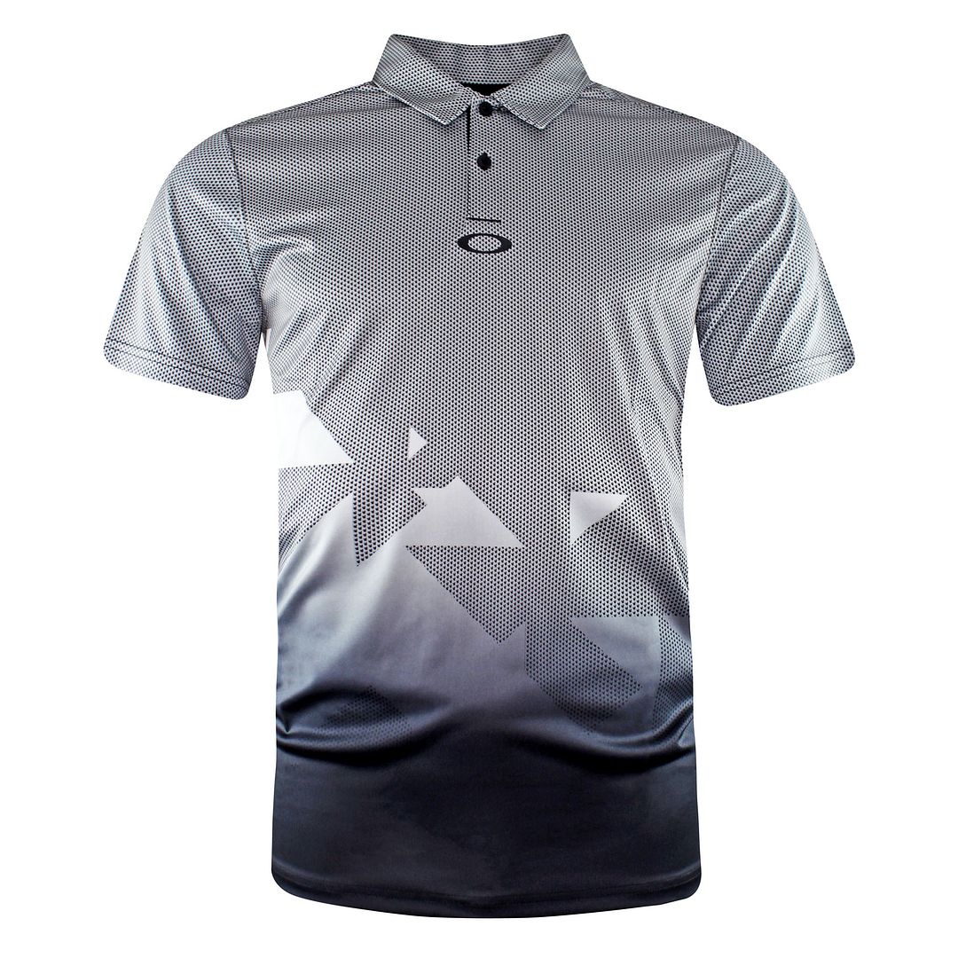 Oakley Urban Mens Grey Golf Polo Shirt