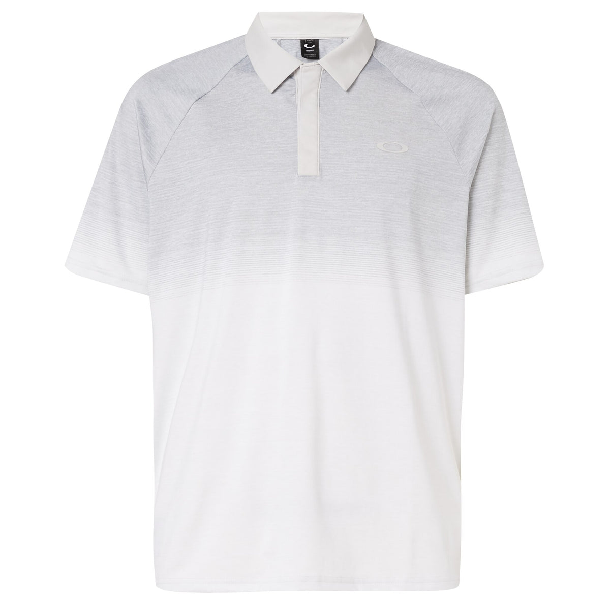 Oakley Four Jack Gradient Mens White/Grey Polo Shirt