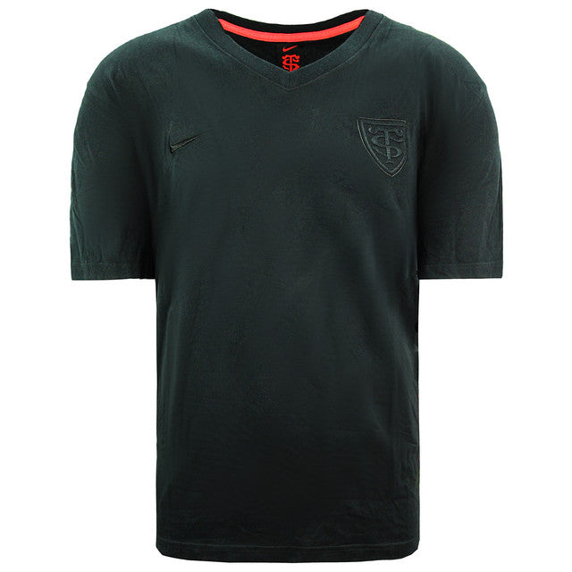 Nike Rugby State Toulousain Mens Black T-Shirt