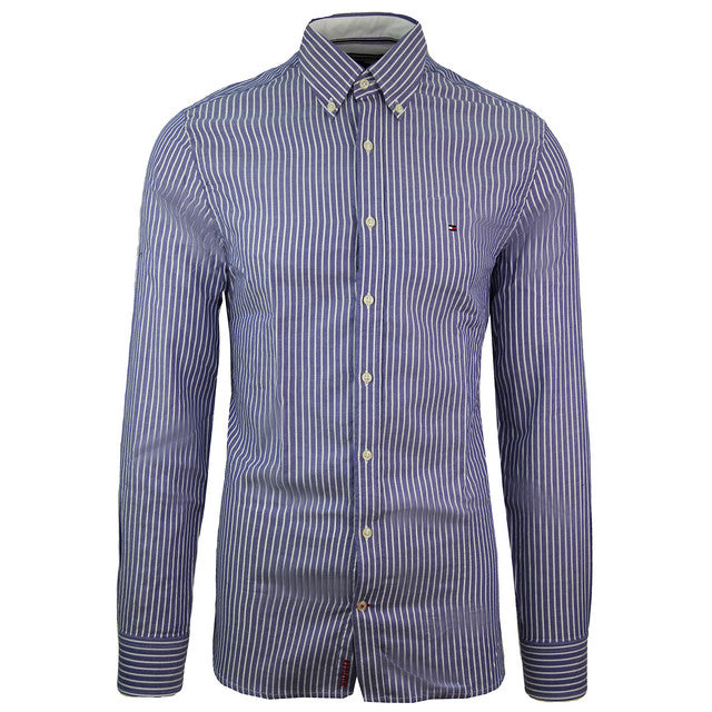 Tommy Hilfiger Oakes New York Fit Light Blue Mens Shirt