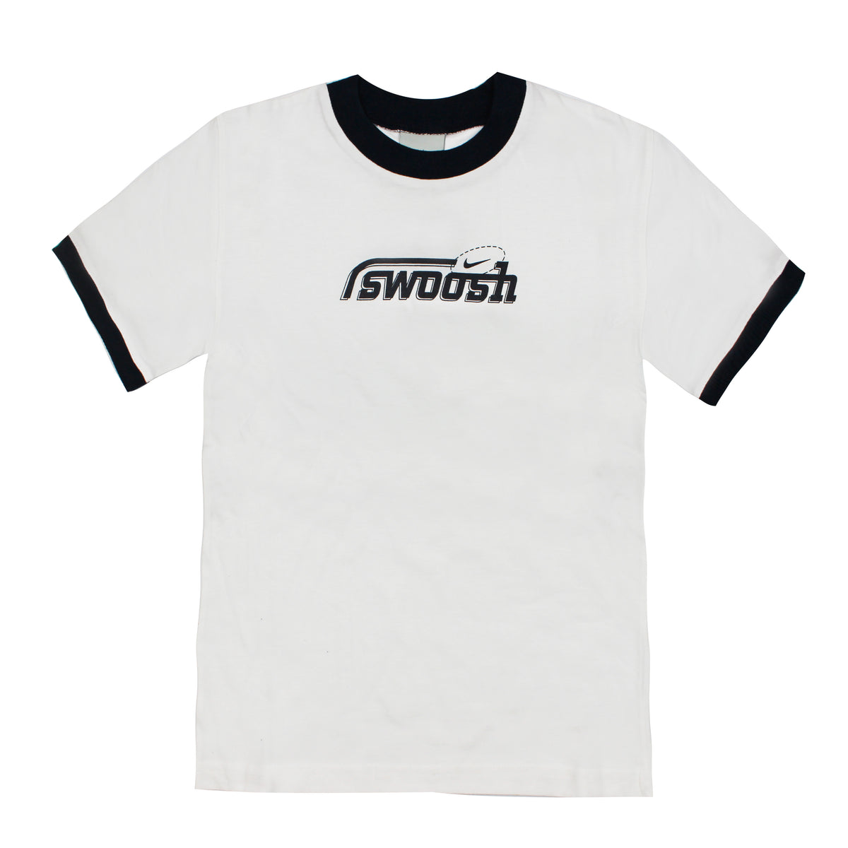 Vintage Nike Boys White "Swoosh" T-Shirt