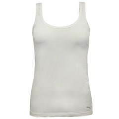 Puma Womens Tank Top Sleeveless Gym Vest White 491206 300 M12