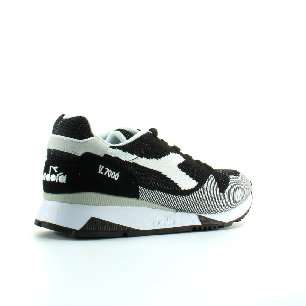 Diadora V7000 Weave Mens Black/White Trainers