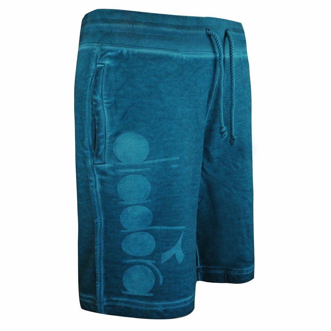 Diadora Bermuda Mens Blue Shorts