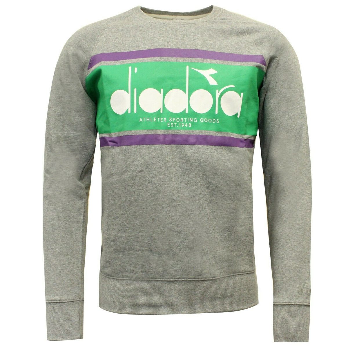 Diadora Spectra Mens Grey Sweater
