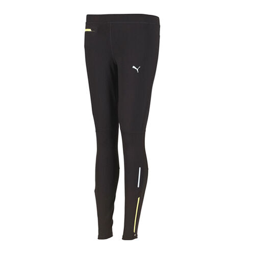 Puma Running Pure Long Tight Womens Fitness Gym Black Leggings