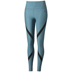 Puma Womens Power Shape Long Graphic Fitness Gym Tight Leggings Blue 513096 01