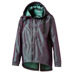 Puma Explosive DryCell Womens Running Jacket Purple Green 515112 03 DD24